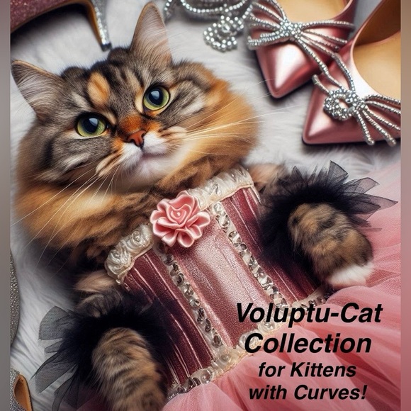 Meet our Voluptu-cat Collection — Exclusively for kittens with curves! - Picture 1 of 5